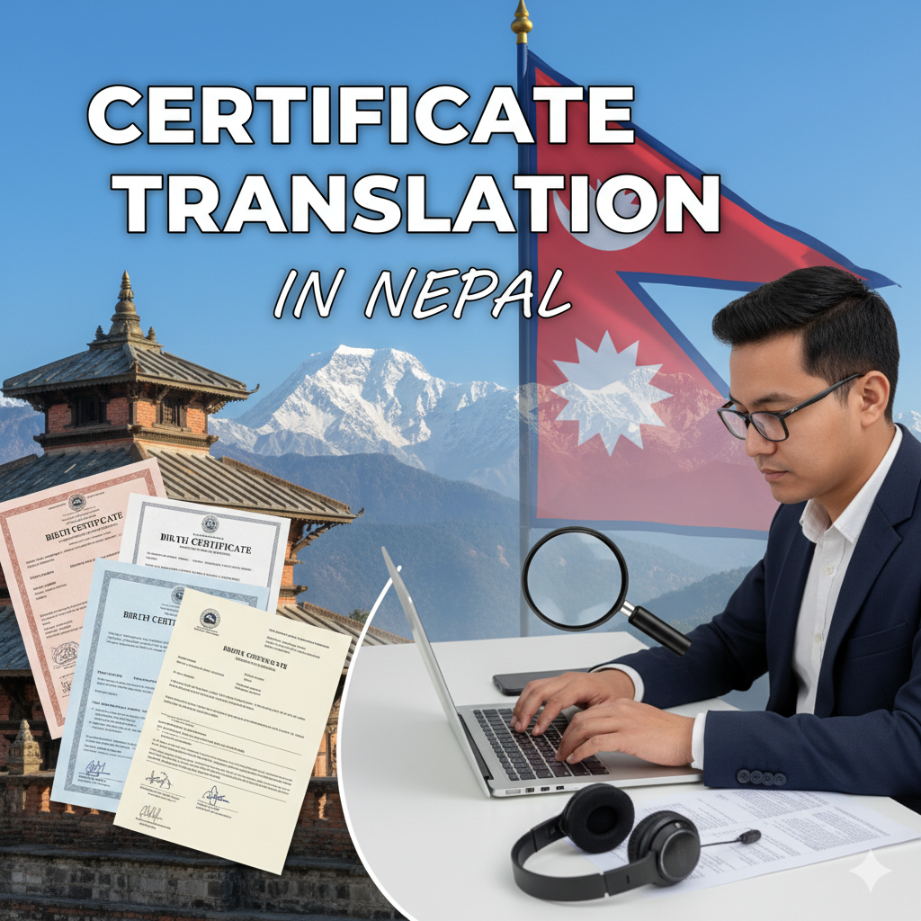 Certificate Translation in Nepal