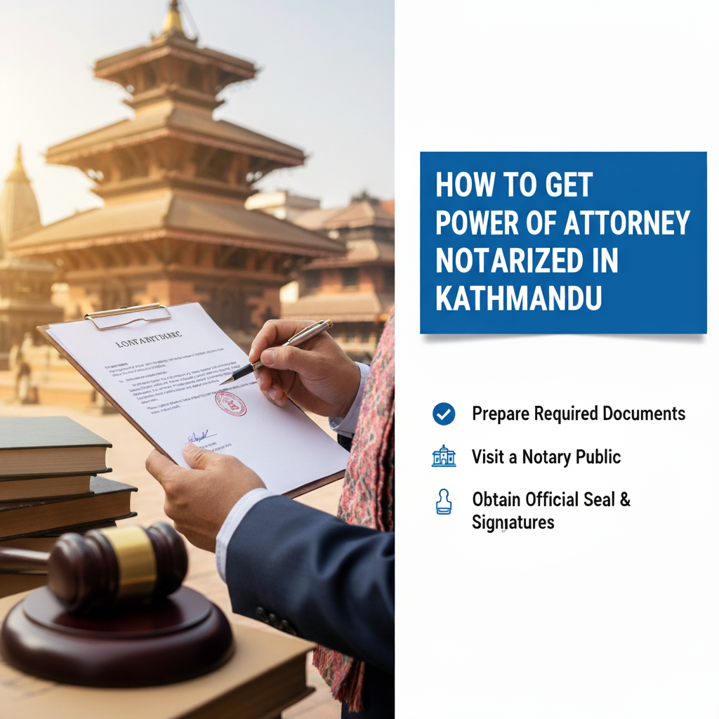 How to Get Power of Attorney Notarized in Kathmandu | Complete Guide 2025