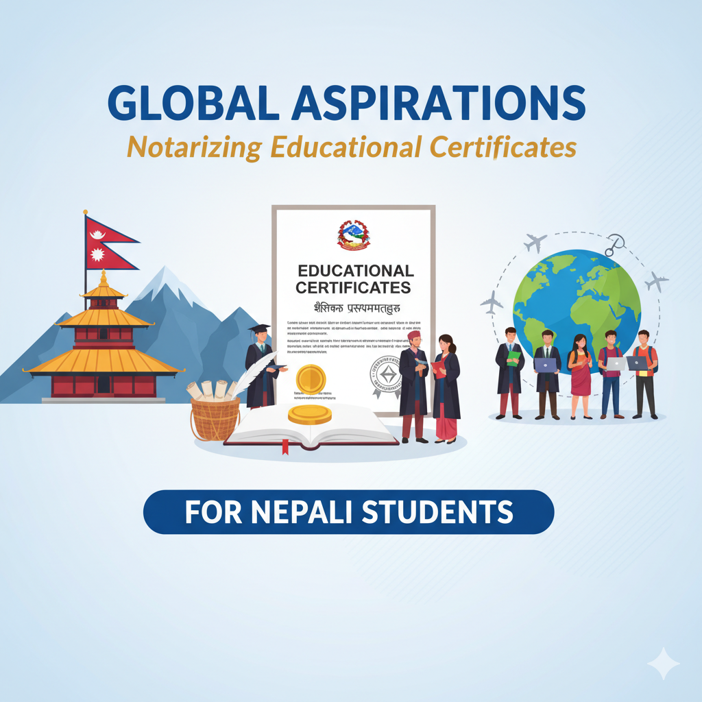 Notarizing Educational Certificates for Nepali Students