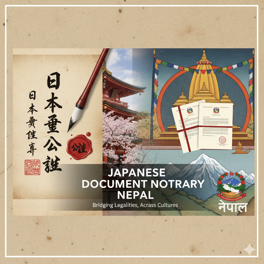 Japanese Document Notary Nepal