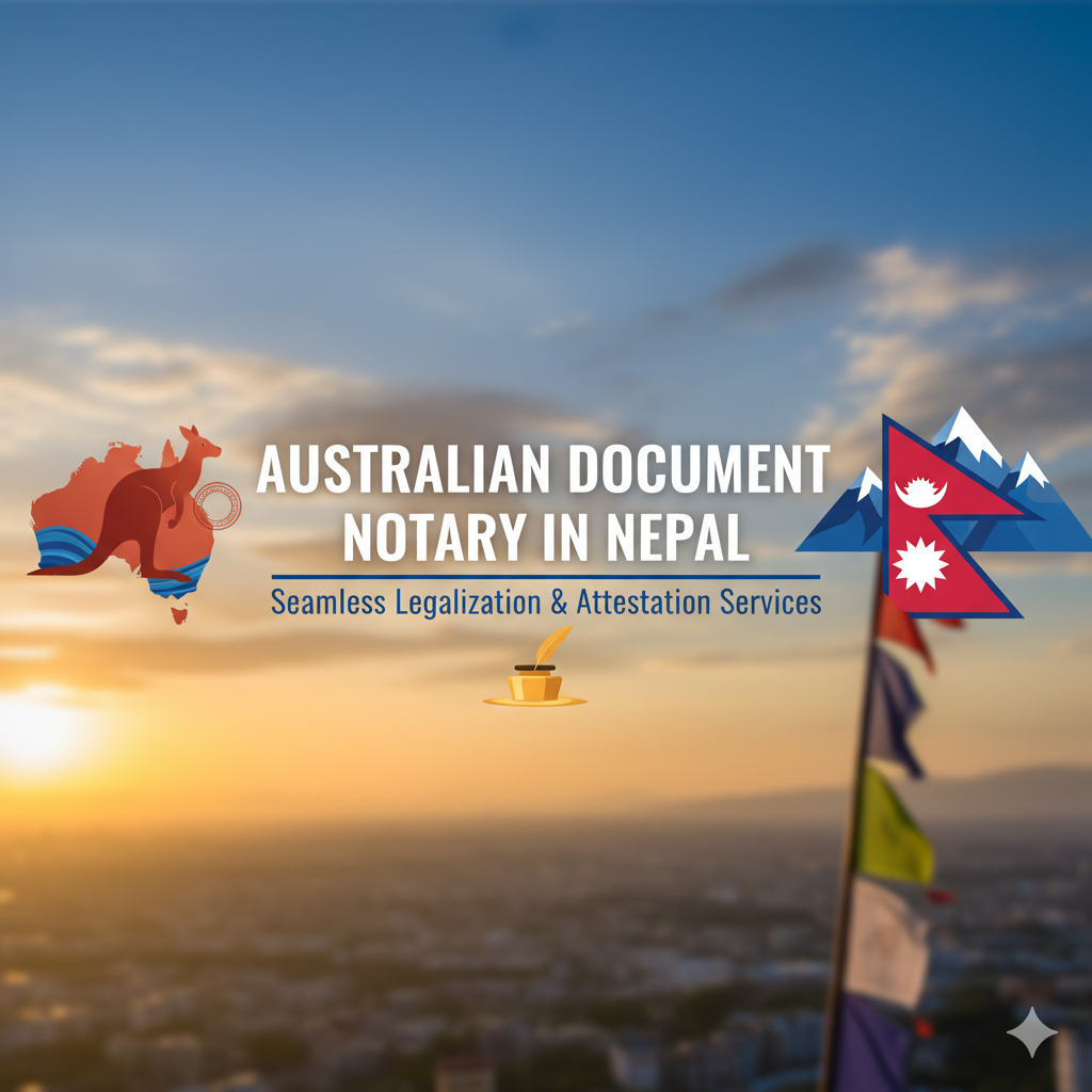 Australian Document Notary in Nepal